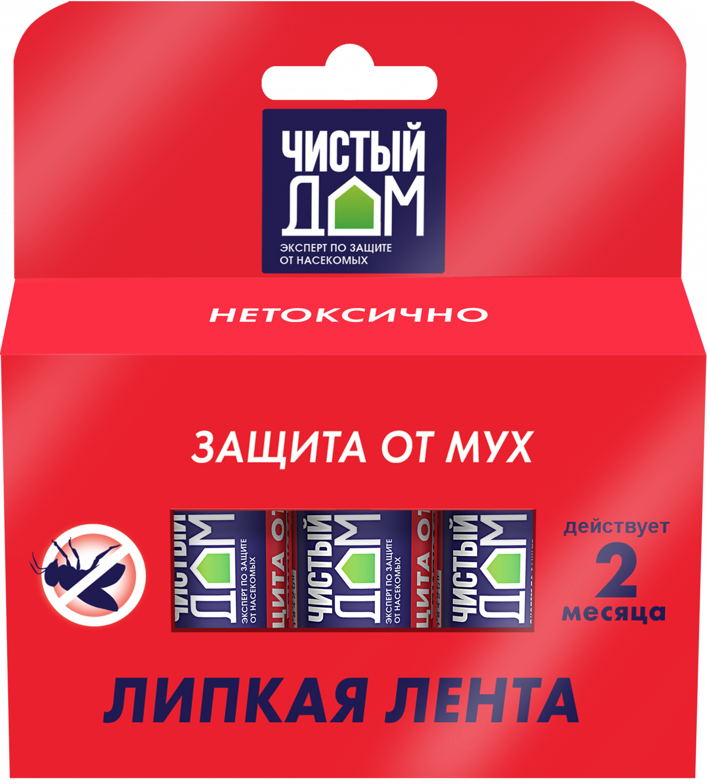 Липкая лента от мух | "Чистый Дом"- средства против насекомых
